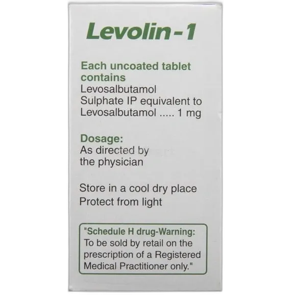 levolin 1mg tablet 10's